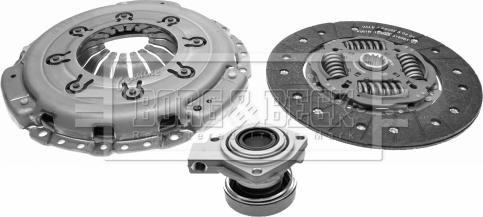 Borg & Beck HKT1051 - Комплект сцепления abcparts.ee