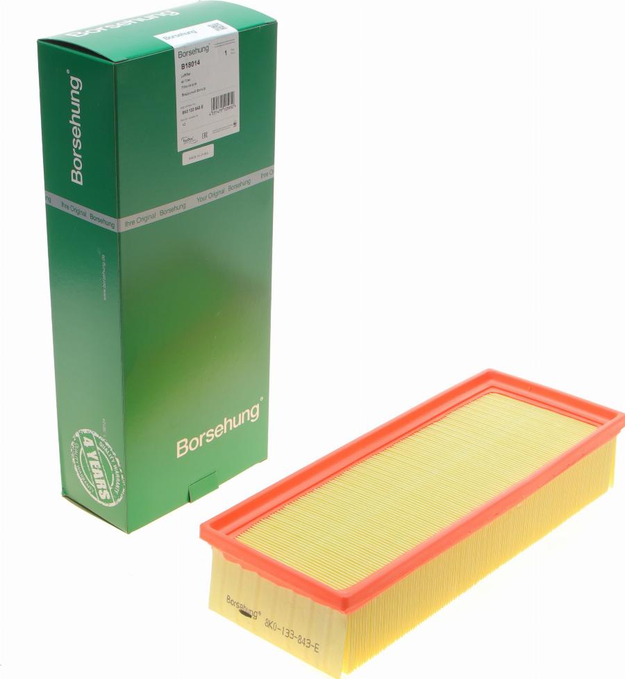 Borsehung B18014 - Воздушный фильтр двигателя abcparts.ee