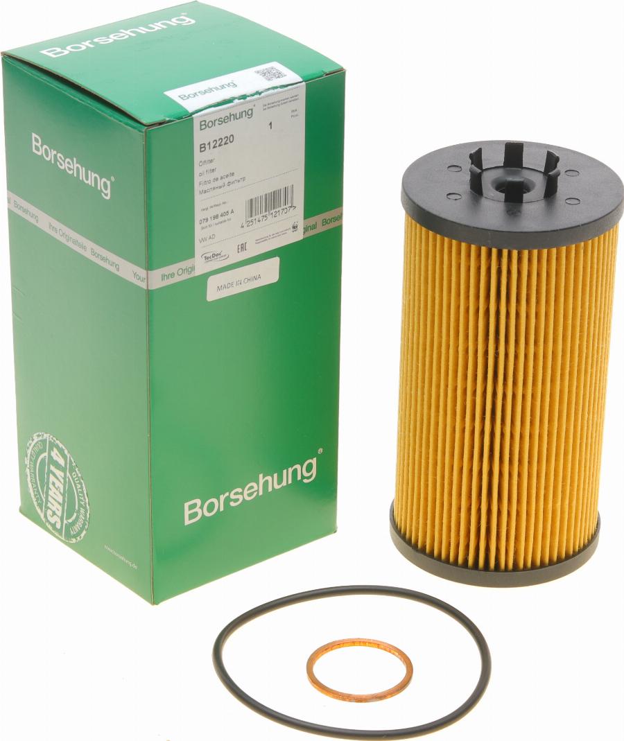Borsehung B12220 - Масляный фильтр abcparts.ee