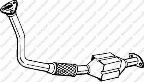 Bosal 099-443 - Катализатор abcparts.ee