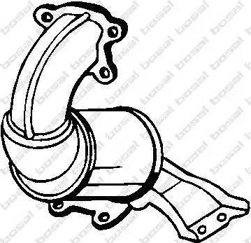 Bosal 099-263 - Катализатор abcparts.ee