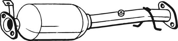 Bosal 095-312 - Сажевый / частичный фильтр, система выхлопа ОГ abcparts.ee