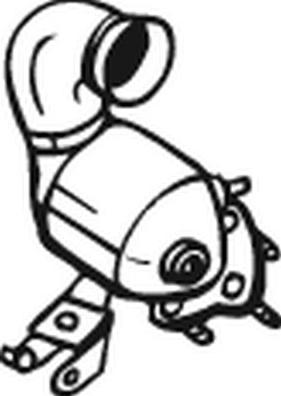 Bosal 090-579 - Катализатор abcparts.ee