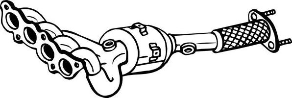 Bosal 090-813 - Katalüsaator abcparts.ee