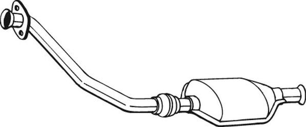 Bosal 099-897 - Катализатор abcparts.ee