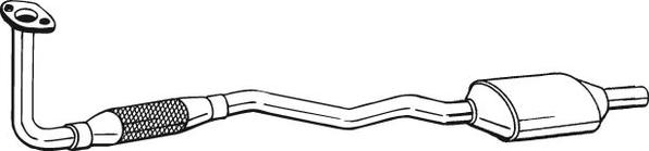 Bosal 099-639 - Катализатор abcparts.ee