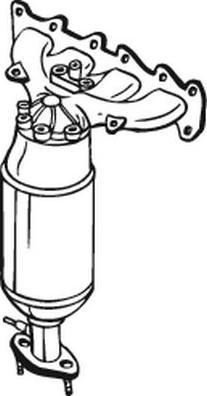 Bosal 099-784 - Катализатор abcparts.ee