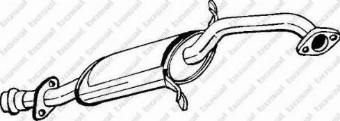 Bosal 177-109 - Предглушитель выхлопных газов abcparts.ee