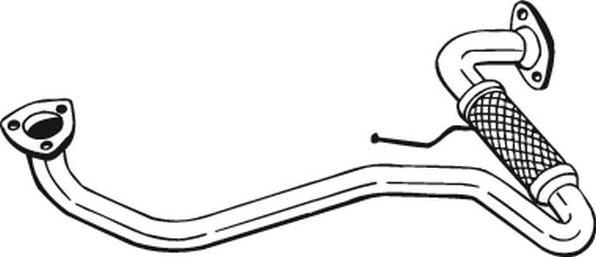 Bosal 837-299 - Труба выхлопного газа abcparts.ee