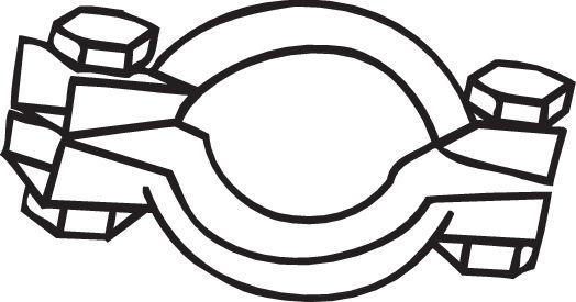 Bosal 254-952 - Соединительные элементы, система выпуска abcparts.ee