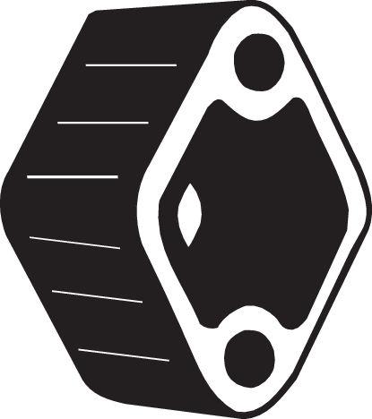 Bosal 255-175 - Крепление системы выпуска ОГ abcparts.ee