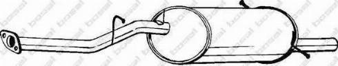 Bosal 278-745 - Глушитель выхлопных газов, конечный abcparts.ee