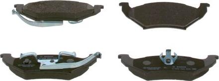 BOSCH 0 986 494 495 - Тормозные колодки, дисковые, комплект abcparts.ee