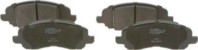 BOSCH 0 986 494 575 - Тормозные колодки, дисковые, комплект abcparts.ee