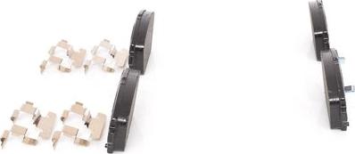BOSCH 0 986 494 633 - Тормозные колодки, дисковые, комплект abcparts.ee