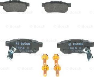 BOSCH 0 986 494 392 - Тормозные колодки, дисковые, комплект abcparts.ee