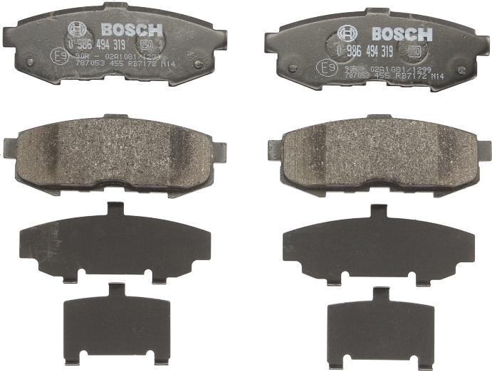 BOSCH 0 986 494 319 - Тормозные колодки, дисковые, комплект abcparts.ee