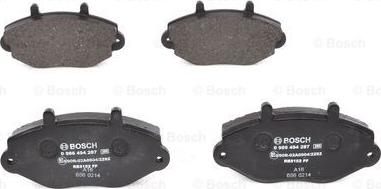 BOSCH 0 986 494 287 - Тормозные колодки, дисковые, комплект abcparts.ee