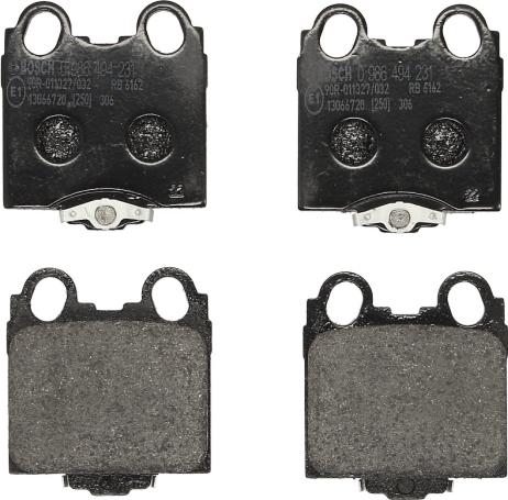 BOSCH 0 986 494 231 - Тормозные колодки, дисковые, комплект abcparts.ee