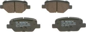 BOSCH 0 986 495 393 - Тормозные колодки, дисковые, комплект abcparts.ee