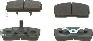 BOSCH 0 986 493 390 - Тормозные колодки, дисковые, комплект abcparts.ee