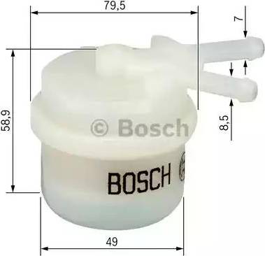 BOSCH 0 986 450 039 - Топливный фильтр abcparts.ee