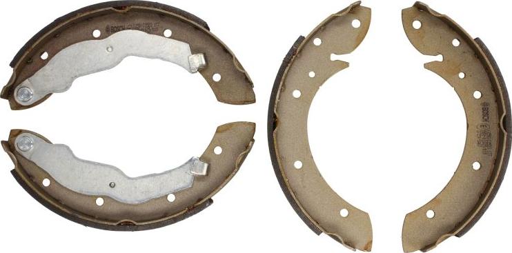 BOSCH 0 986 487 528 - Комплект тормозных колодок, барабанные abcparts.ee