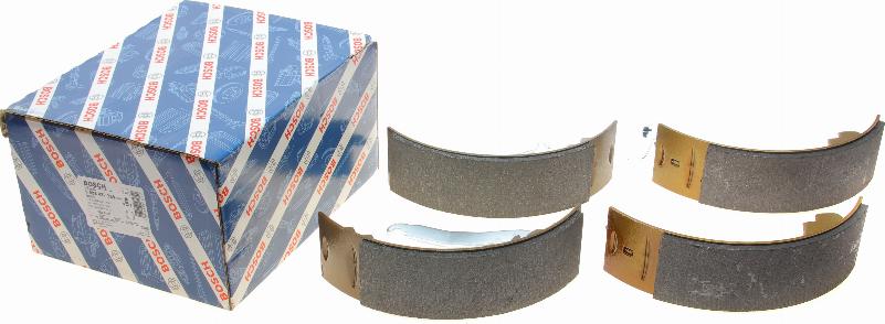 BOSCH 0 986 487 389 - Комплект тормозных колодок, барабанные abcparts.ee