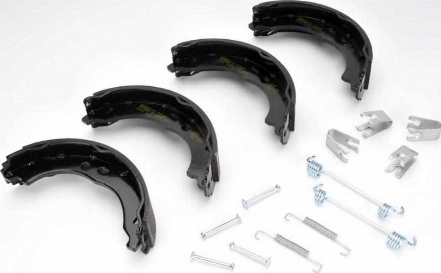 BOSCH 0 986 487 726 - Комплект тормозов, ручник, парковка abcparts.ee