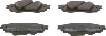 BOSCH 0 986 424 912 - Тормозные колодки, дисковые, комплект abcparts.ee