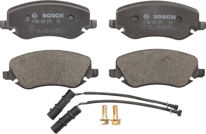 BOSCH 0 986 424 679 - Тормозные колодки, дисковые, комплект abcparts.ee