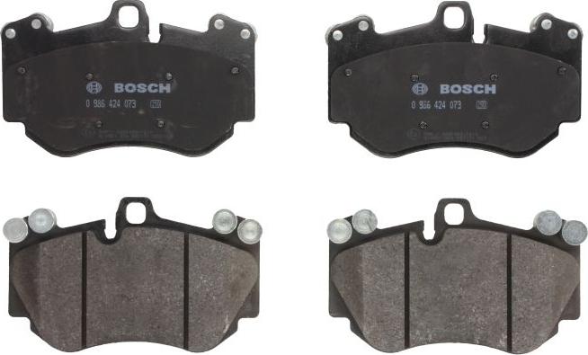 BOSCH 0 986 424 073 - Тормозные колодки, дисковые, комплект abcparts.ee