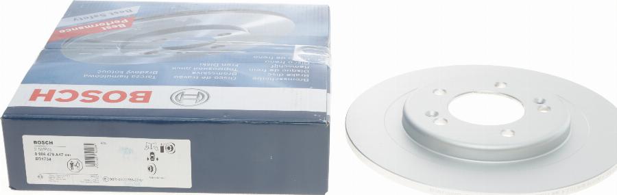 BOSCH 0 986 479 A47 - Тормозной диск abcparts.ee