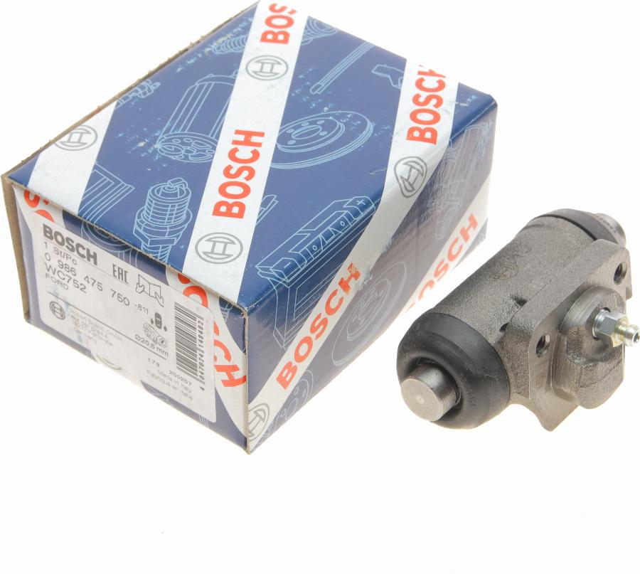 BOSCH 0 986 475 750 - Колесный тормозной цилиндр abcparts.ee