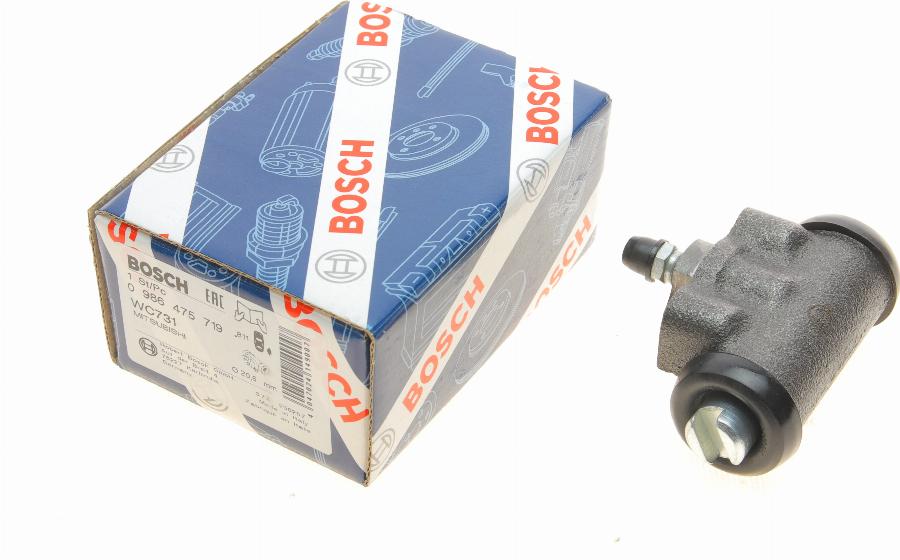 BOSCH 0 986 475 719 - Колесный тормозной цилиндр abcparts.ee