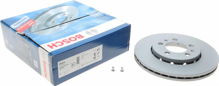 BOSCH 0 986 478 853 - Тормозной диск abcparts.ee