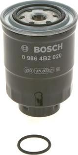 BOSCH 0 986 4B2 020 - Топливный фильтр abcparts.ee