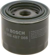 BOSCH 0 986 4B7 066 - Масляный фильтр abcparts.ee