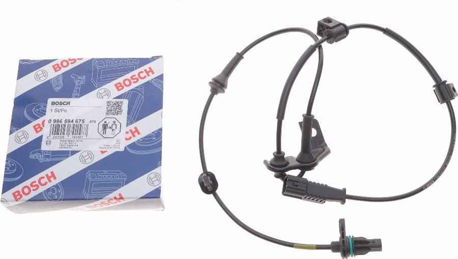 BOSCH 0 986 594 675 - ABS датчик, частота вращения колеса abcparts.ee