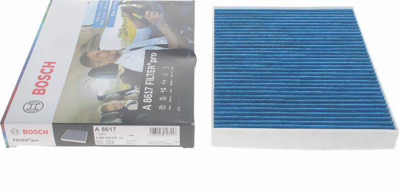 BOSCH 0986628617 - Фильтр воздуха в салоне abcparts.ee