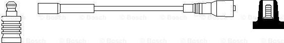 BOSCH 0 986 356 167 - Провод зажигания abcparts.ee