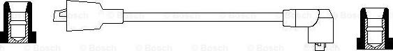 BOSCH 0 986 356 100 - Провод зажигания abcparts.ee