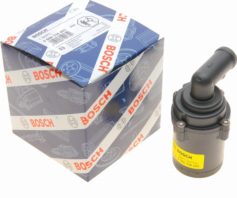 BOSCH 0 986 338 403 - Дополнительный водяной насос abcparts.ee