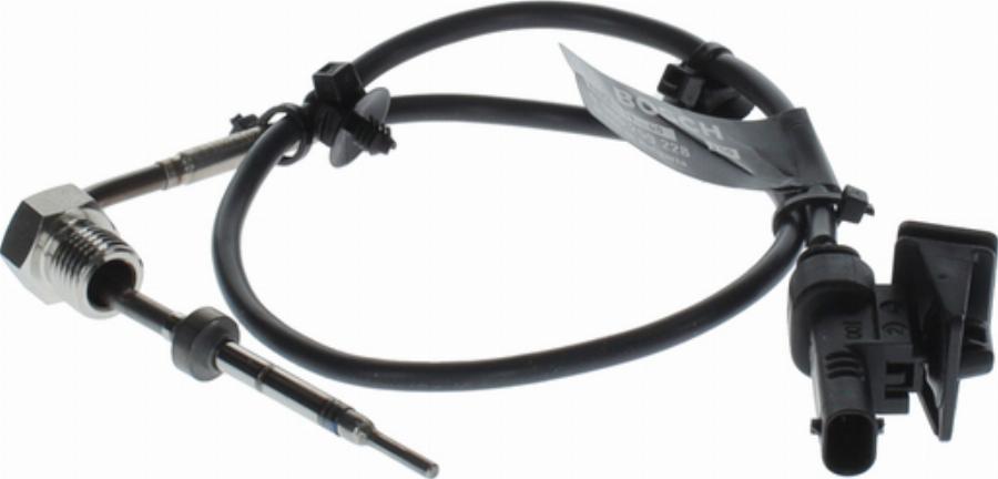BOSCH 0 986 259 228 - Датчик, температура выхлопных газов abcparts.ee