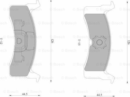BOSCH 0 986 AB9 018 - Тормозные колодки, дисковые, комплект abcparts.ee