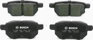BOSCH 0 986 AB1 664 - Тормозные колодки, дисковые, комплект abcparts.ee