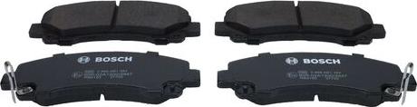BOSCH 0 986 AB1 384 - Тормозные колодки, дисковые, комплект abcparts.ee