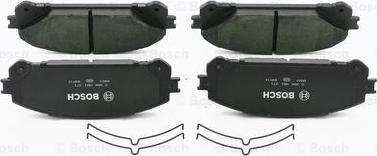 BOSCH 0 986 AB1 371 - Тормозные колодки, дисковые, комплект abcparts.ee