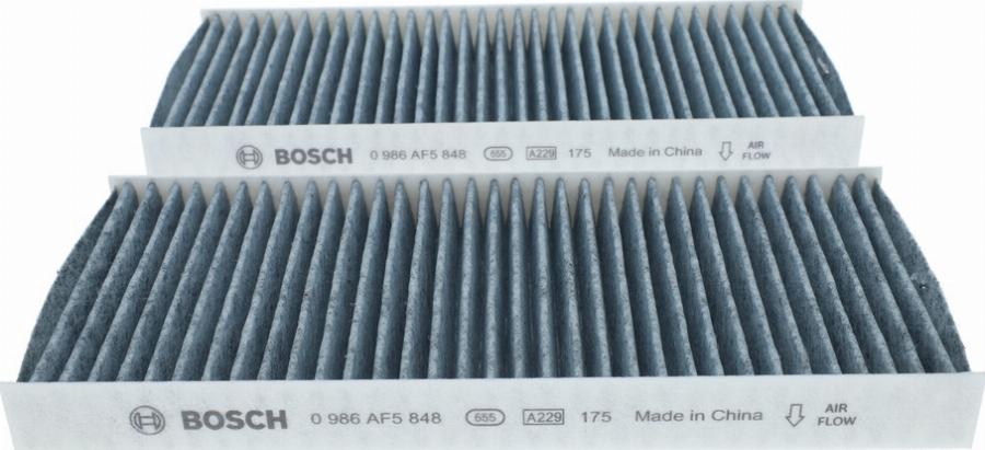 BOSCH 0 986 AF5 848 - Фильтр воздуха в салоне abcparts.ee