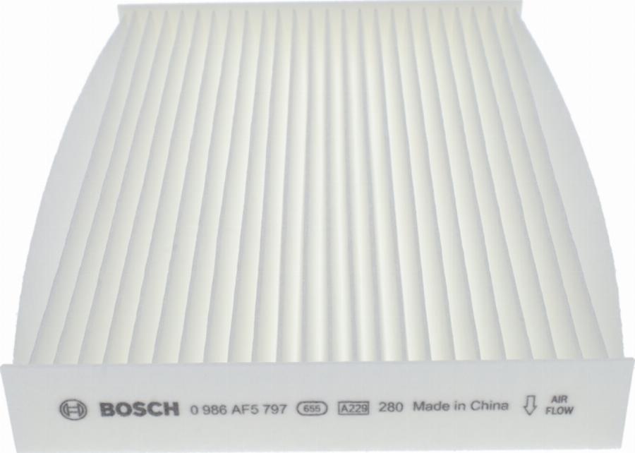BOSCH 0 986 AF5 797 - Фильтр воздуха в салоне abcparts.ee